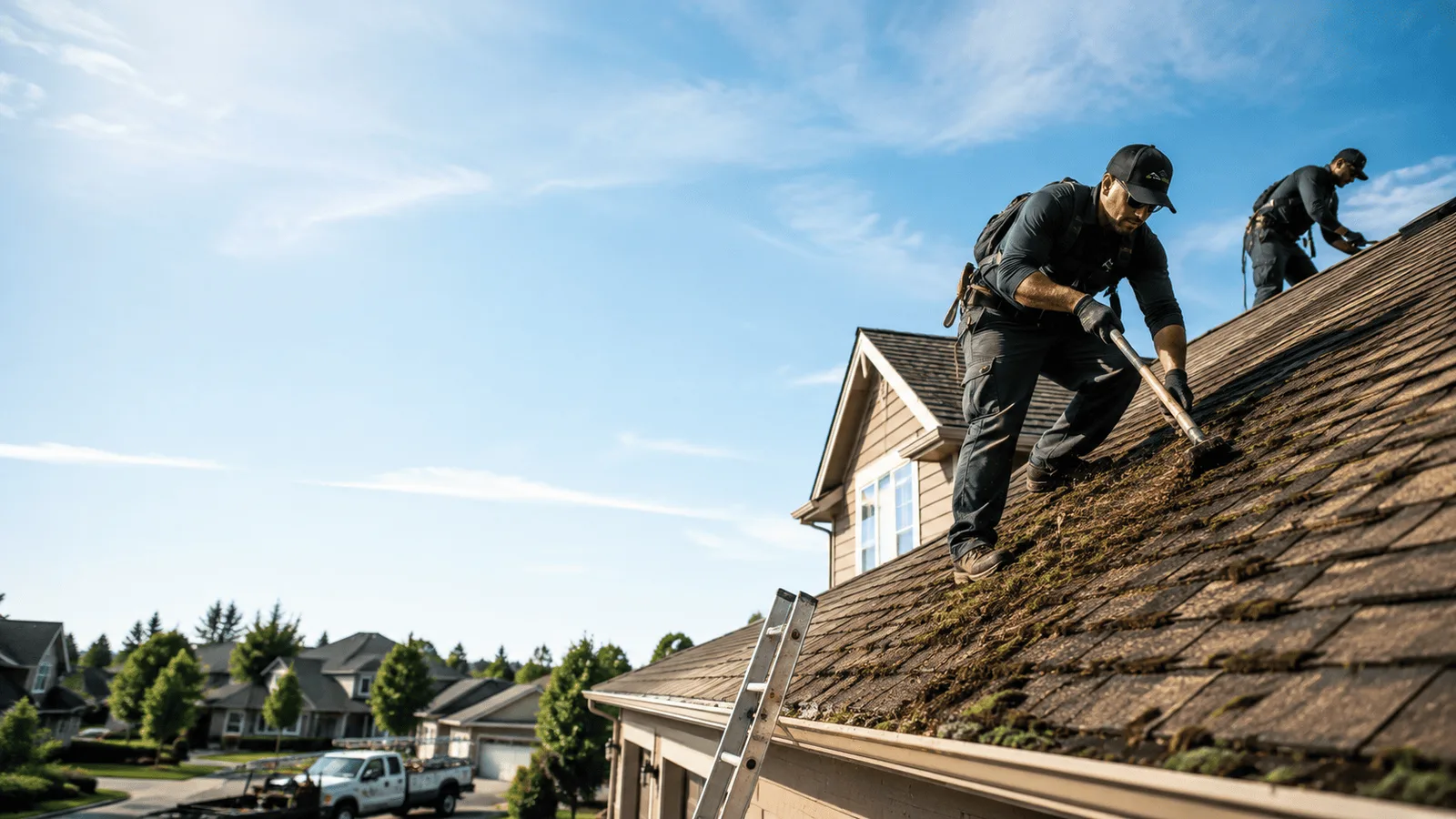 Roof Moss Removal in Durham, KS near me